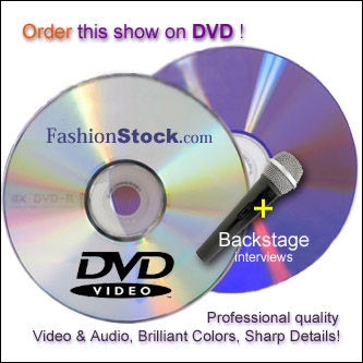 Order Fashion movies on DVD - runway videos from NY Milan Miami Paris fashion weeks, dvd video